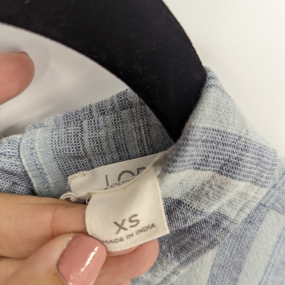 LOFT Outlet Lounge Roll Tab Sleeve Dress - Picture 6 of 8